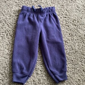 6-9 navy blue fleece pants